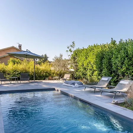 Le Ferret - House With Indoor And Outdoor Swimming Pool * Saint-Didier-au-Mont-d'Or